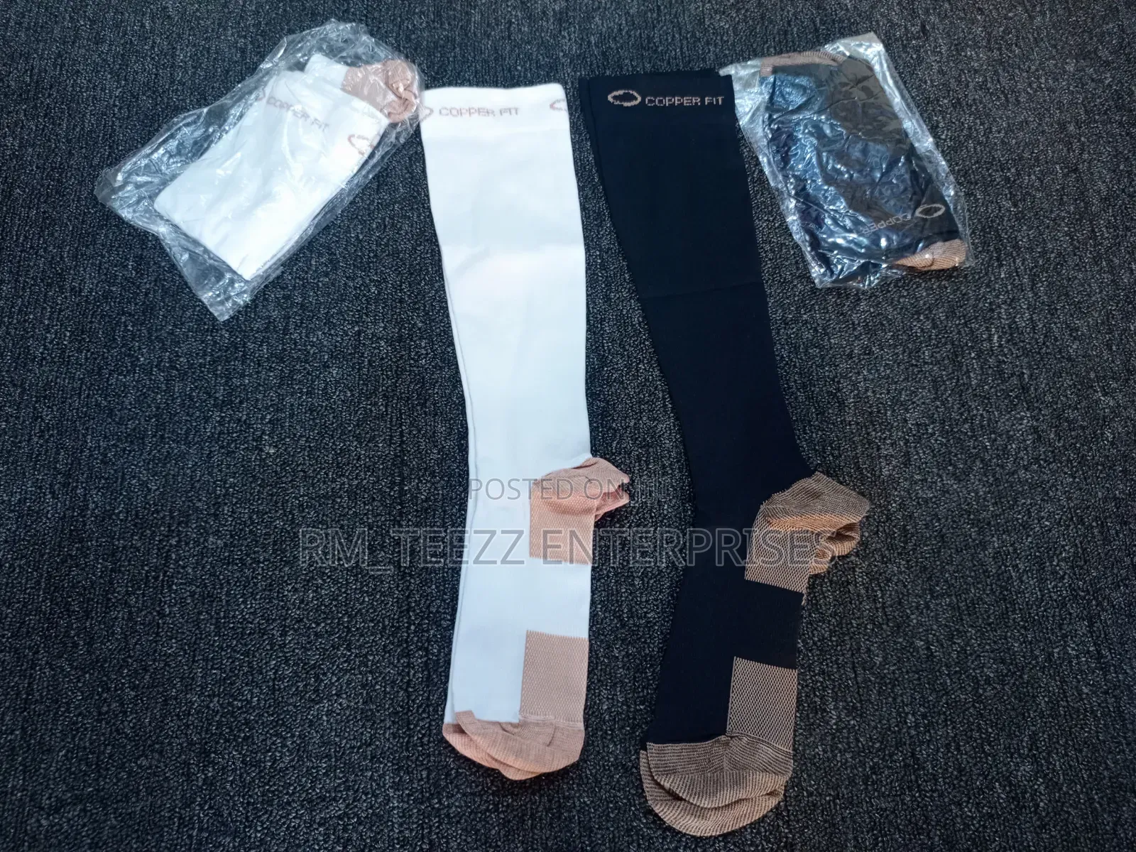 Copper Fit Knee-High Compression Socks
