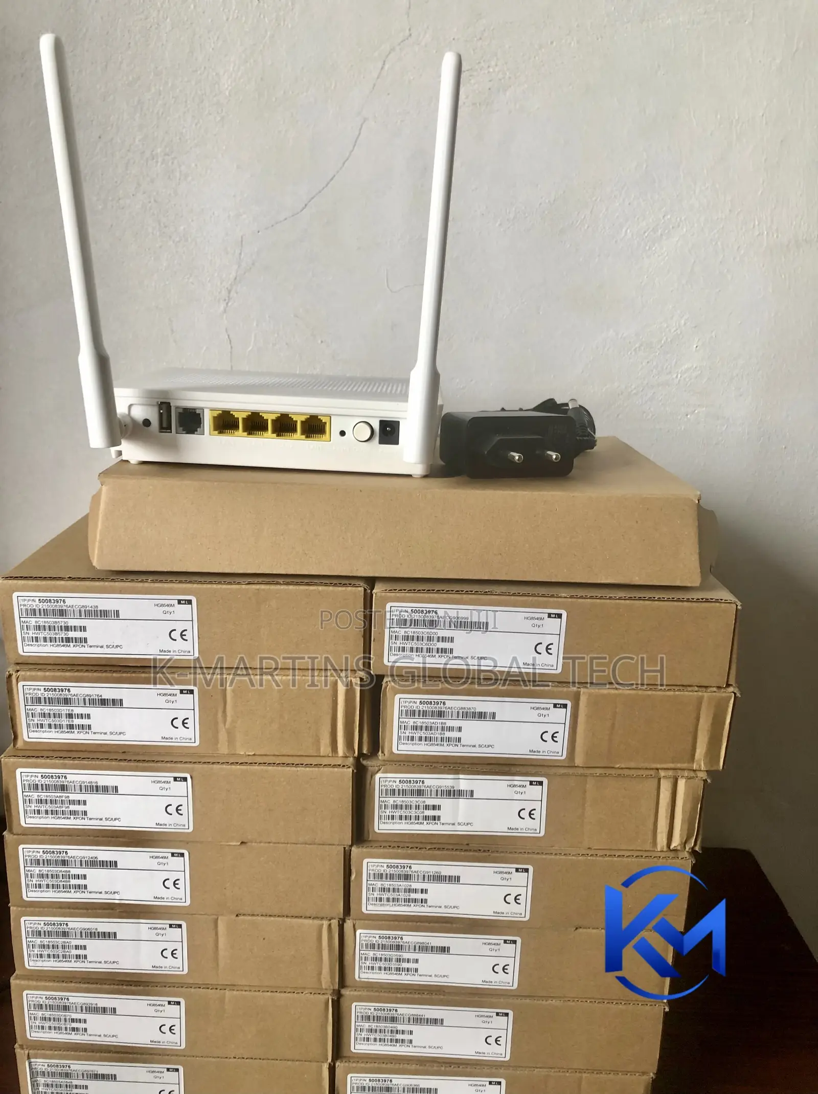 Huawei HG8546M GPON Fibre Optic WiFi Router