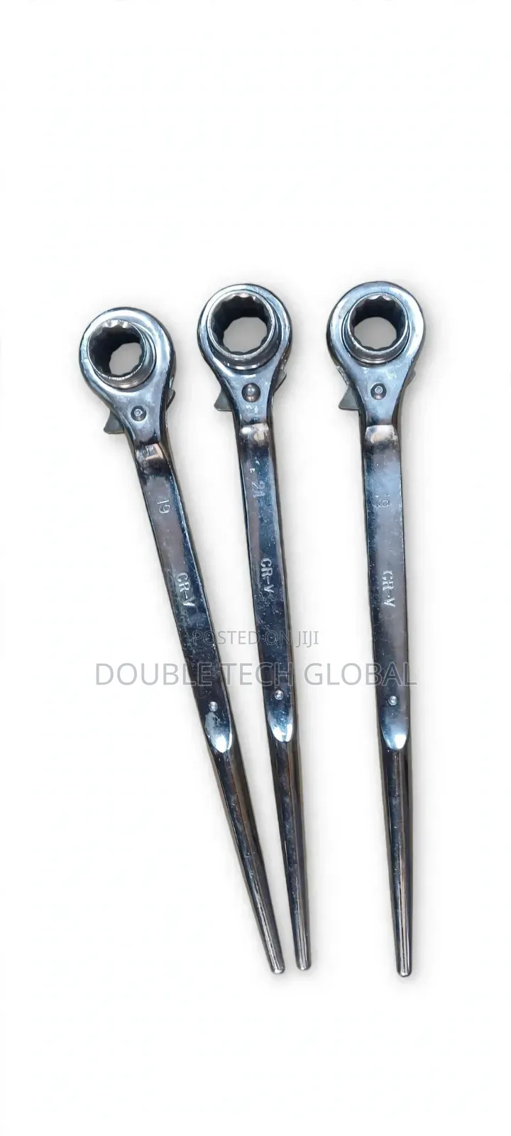 Scaffolding Ratchet Spanner 19mm 21mm CR-V Podger Wrench