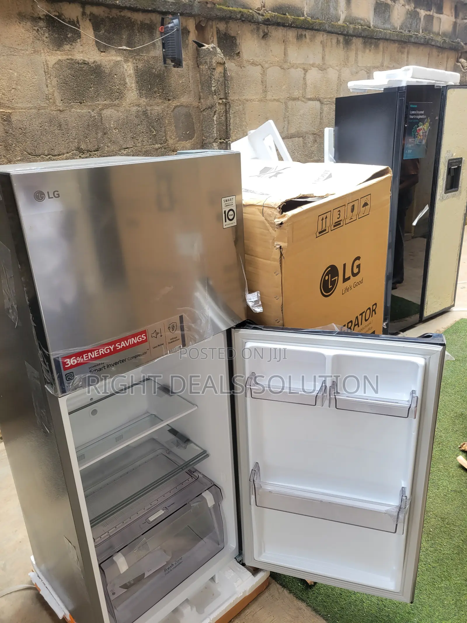 Premium Silver Refrigerator With Top Freezer – 234L
