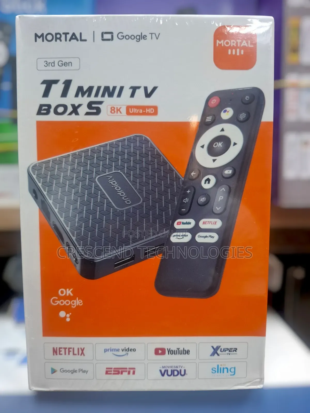 MORTAL Google TV Box T1Mini (3RD Gen)