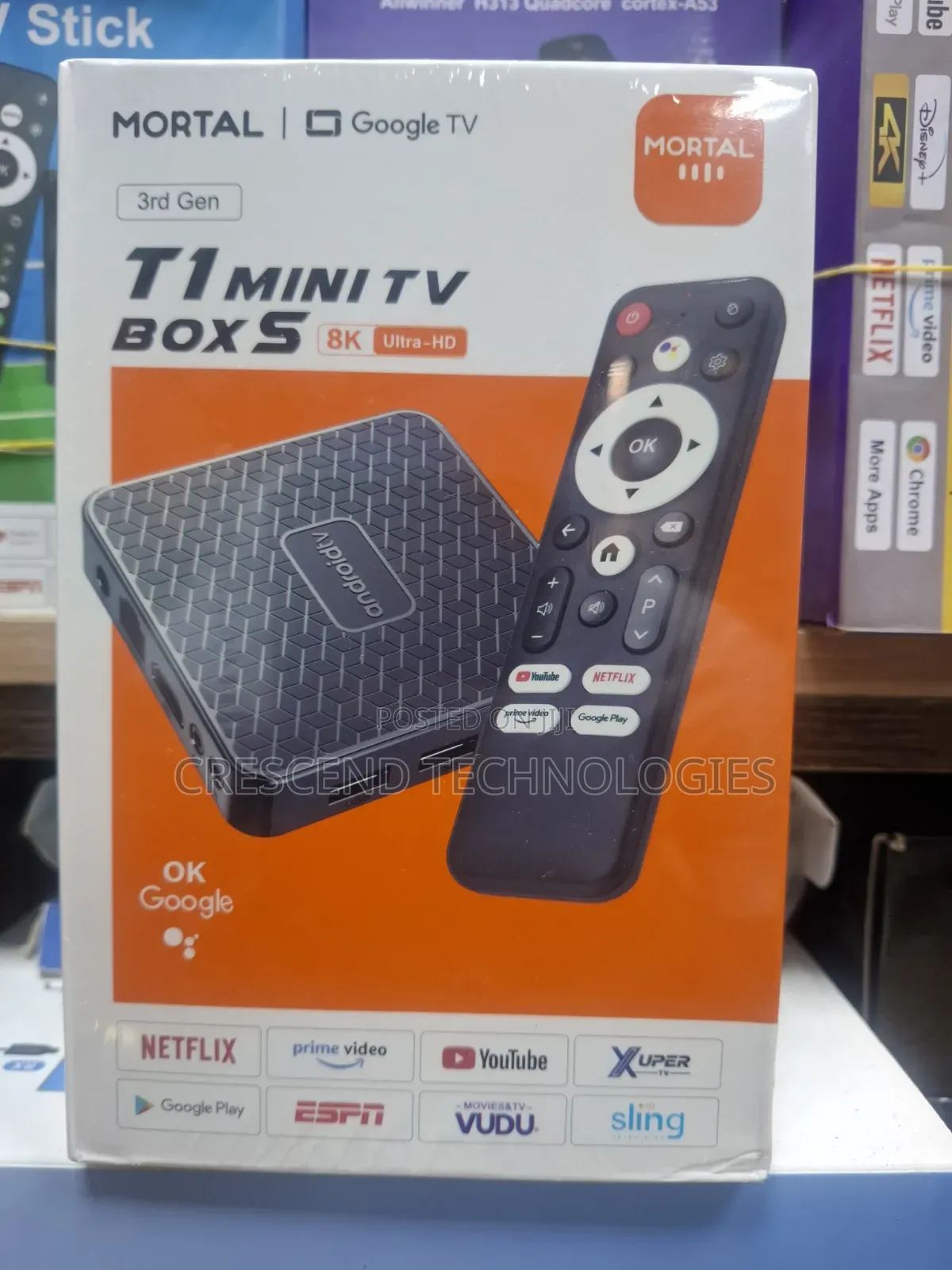 MORTAL Google TV Box T1Mini (3RD Gen)