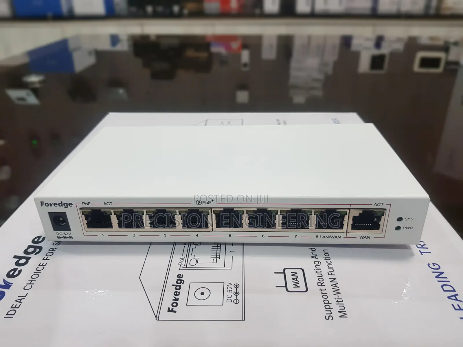 Foredge FAC109-PoE-MR 3-in-1 Gigabit PoE Router & AP Controller