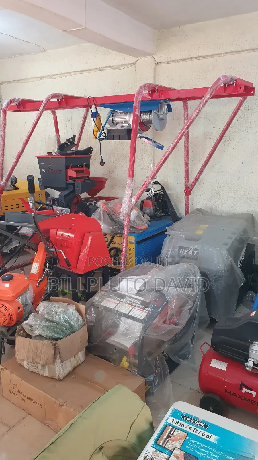 Builder Gantry Hoist or Portable Construction Hoist,