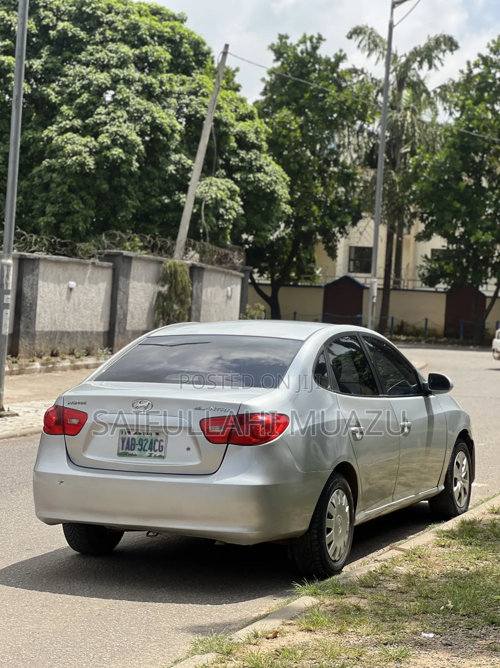 Hyundai Elantra 2008 Silver