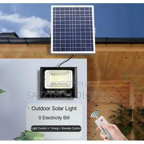 100W Solar Flood Light