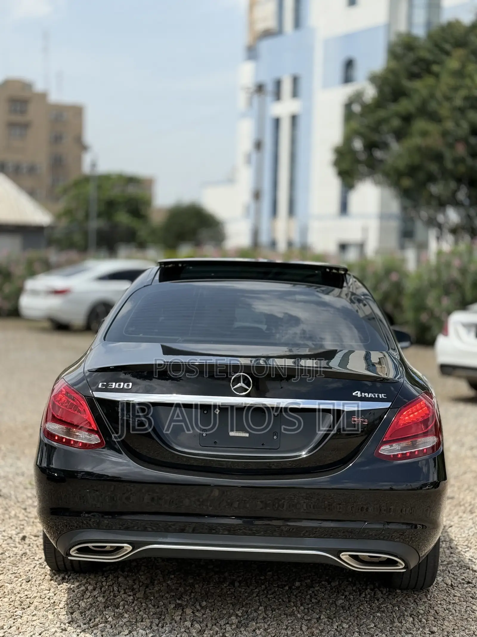 Mercedes-Benz C300 Sport 4Matic Sedan AWD (2.0L 4cyll 7A) 2016 Black