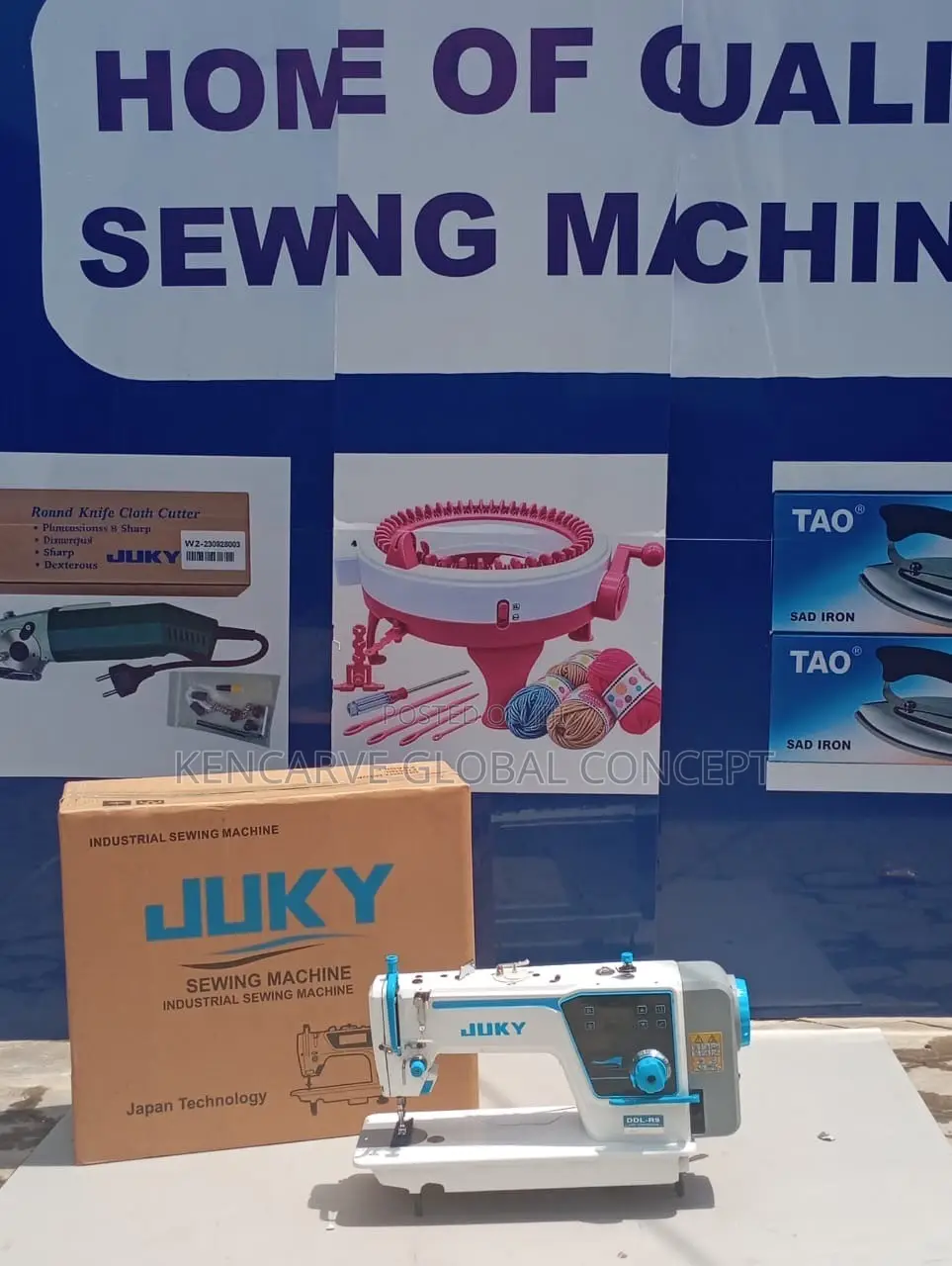 JUKY Industrial Straight Sewing Machine (Direct Drive) – Brand New