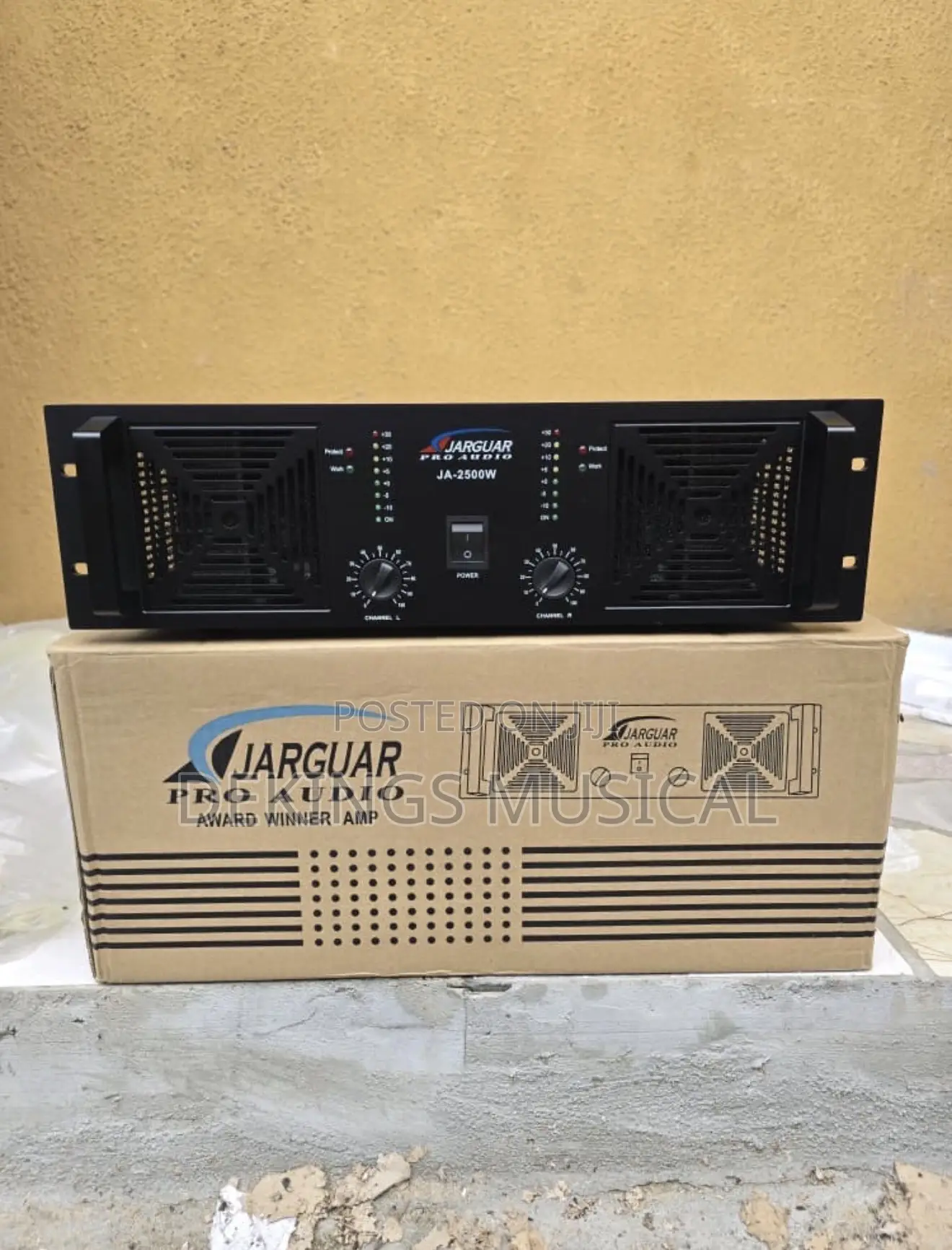 Original Jarguar Pro Audio P-Series JA 2500W Amplifier