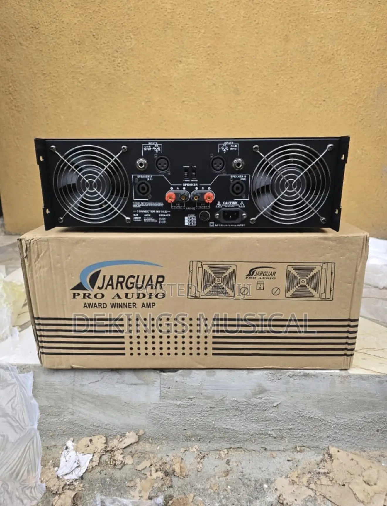 Original Jarguar Pro Audio P-Series JA 2500W Amplifier