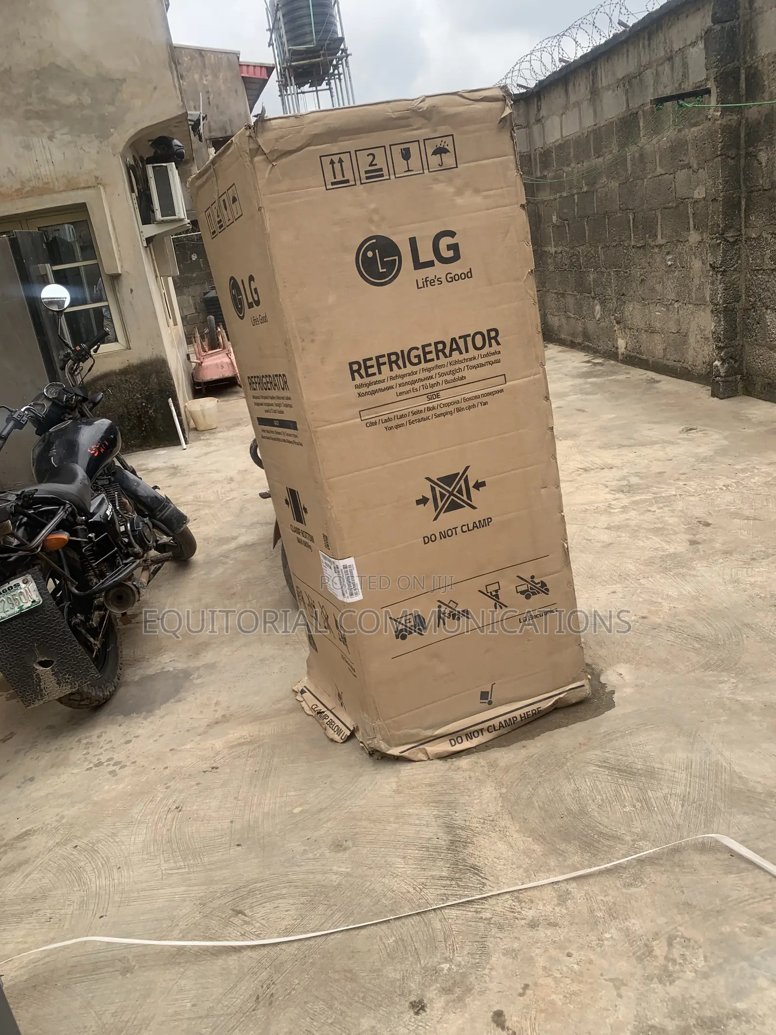 LG 287l Refrigerator Gl-B262pqkb