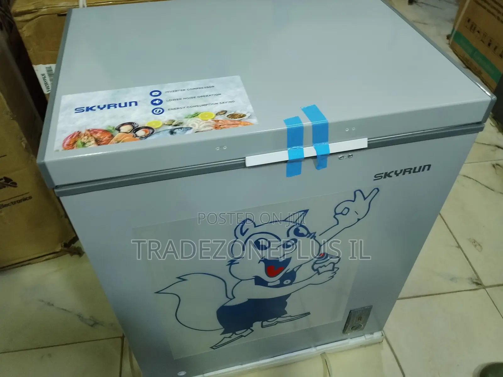 SKYRUN BD-180AI 145L Freezer for Smart Food Storage