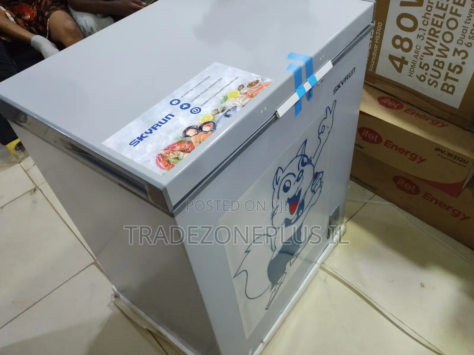 SKYRUN BD-180AI 145L Freezer for Smart Food Storage