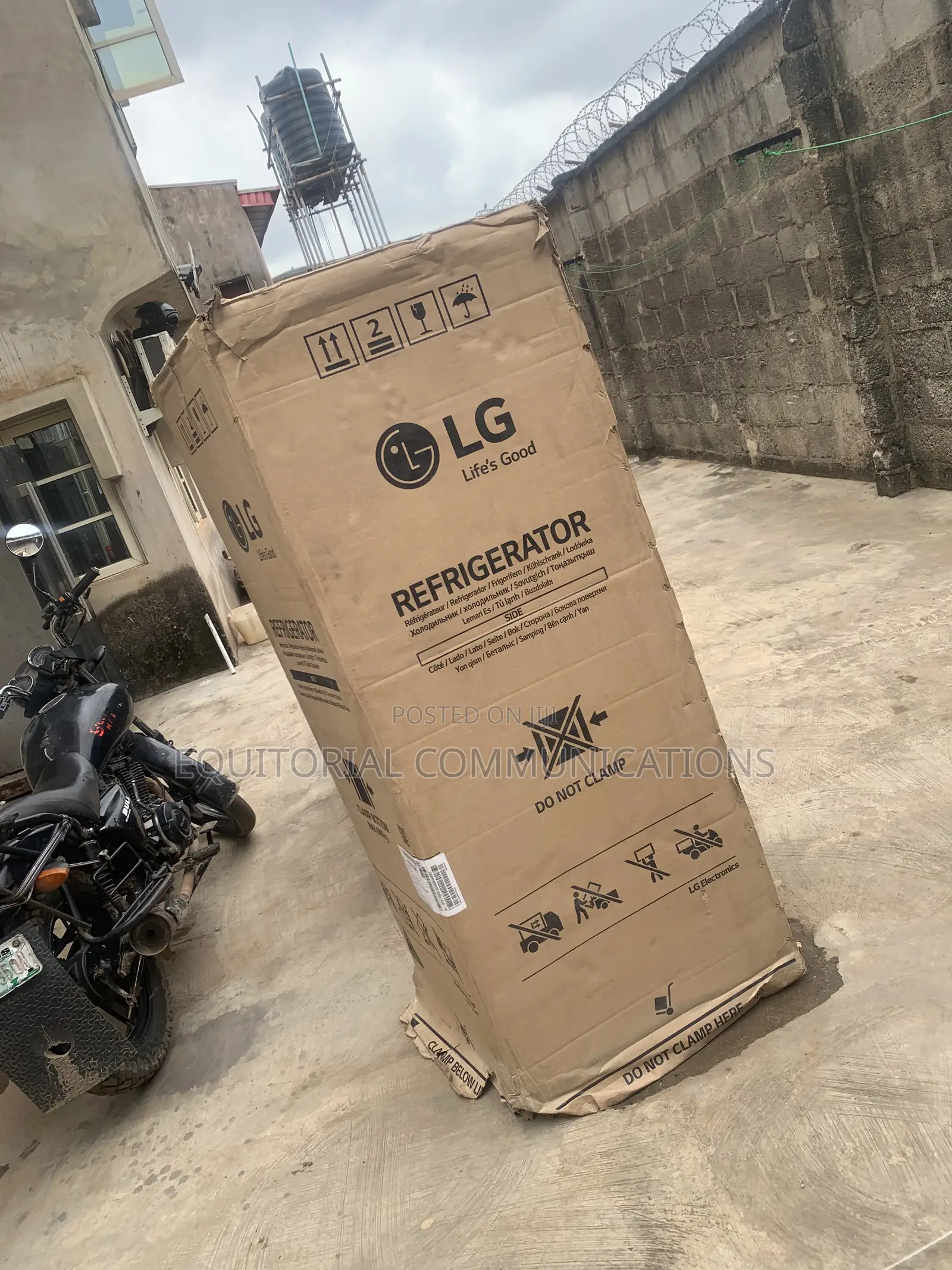 LG GL-B262PQKB Large-Capacity 287L Food Storage Fridge