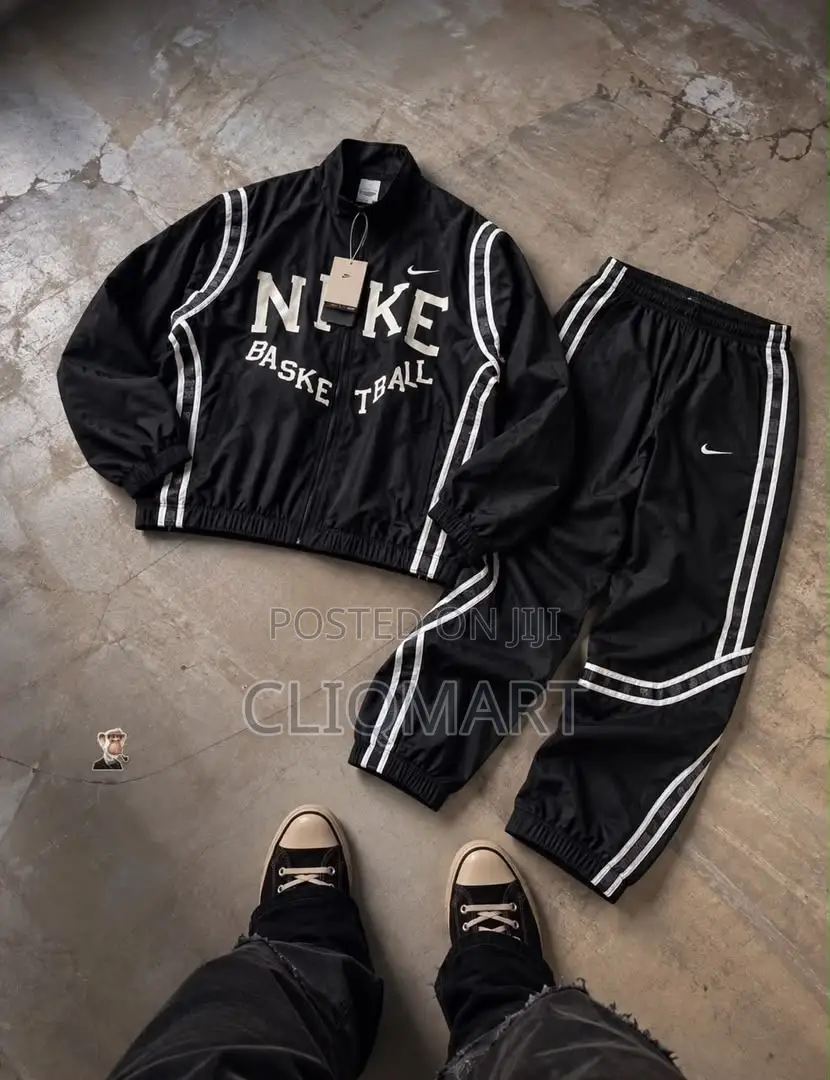 Nike Basketball Vintage Tracksuit Co-Ord Set | Navy & Black