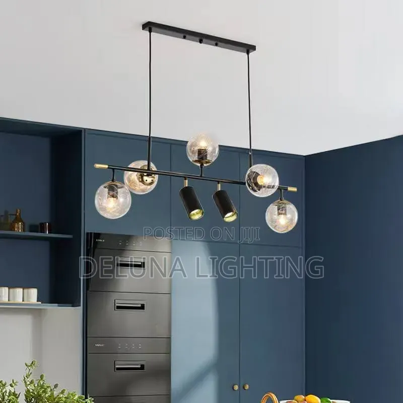 Modern Elegant Drop Chandelier – Stylish LED Dining Light