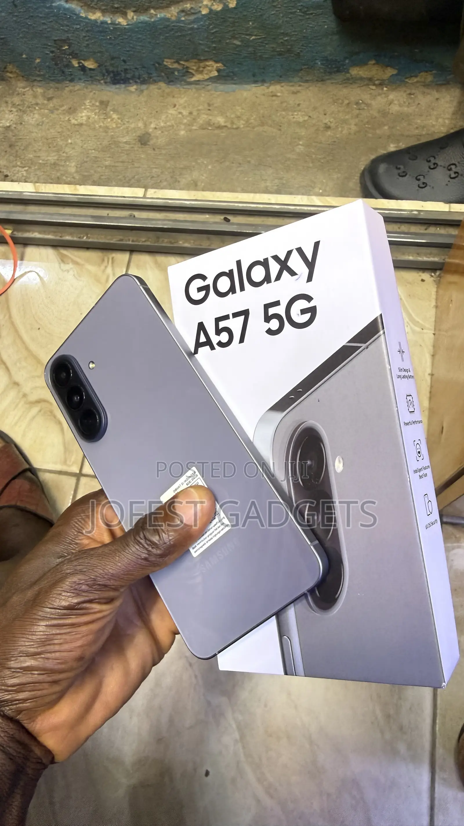Samsung Galaxy A57 256 GB Gray