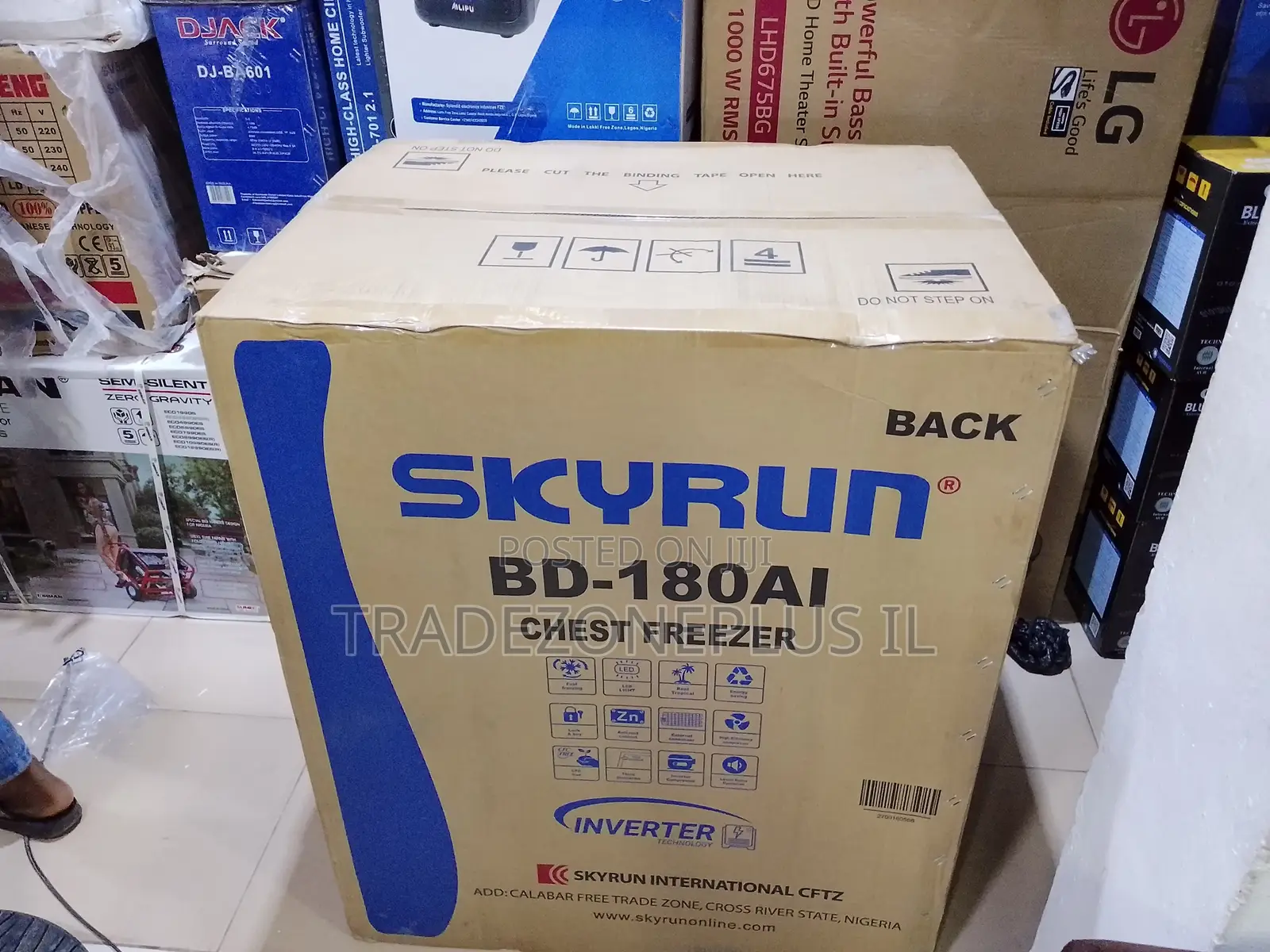 SKYRUN BD-180AI 145L Freezer for Homes and Shops