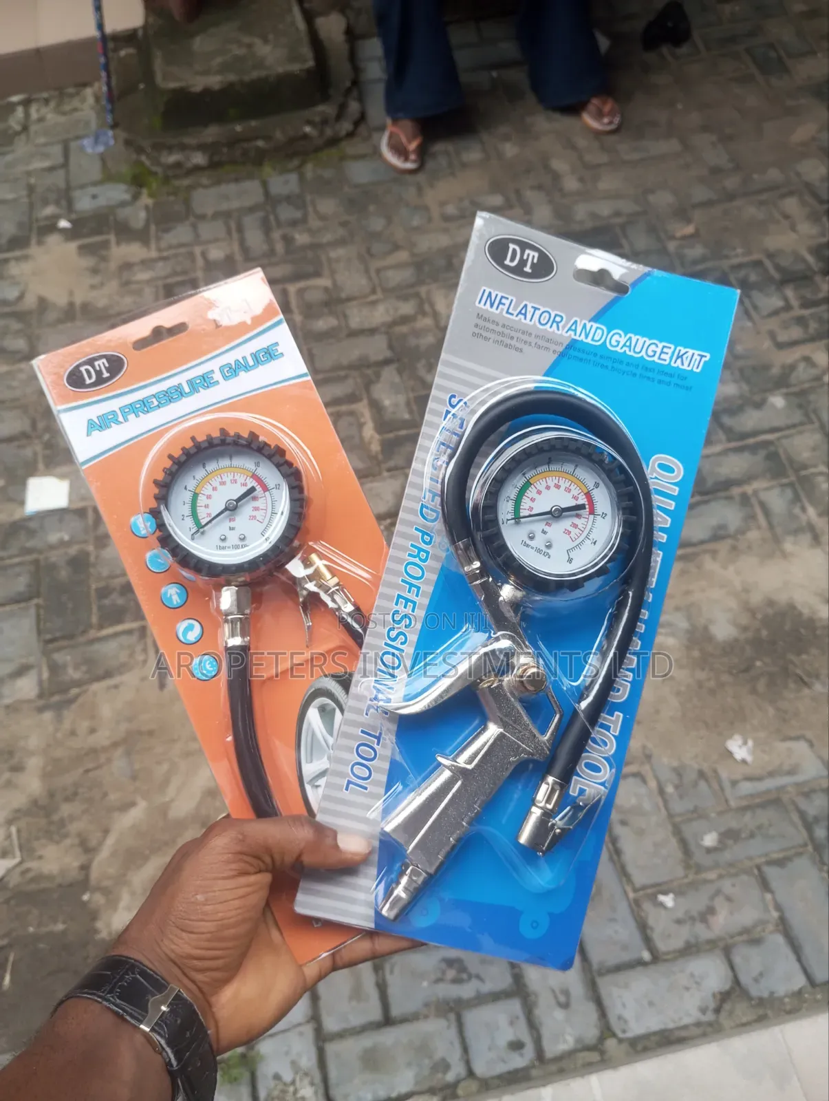 Tire Inflator Gauge