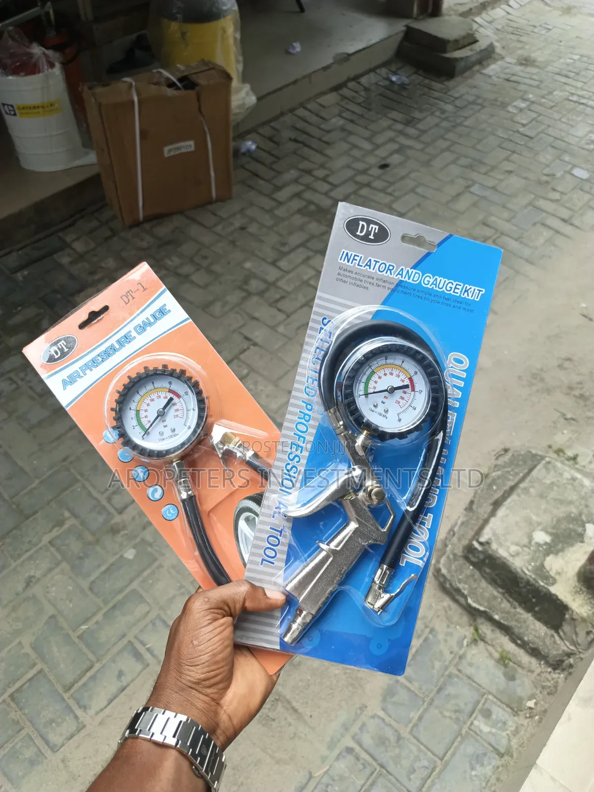 Tire Inflator Gauge