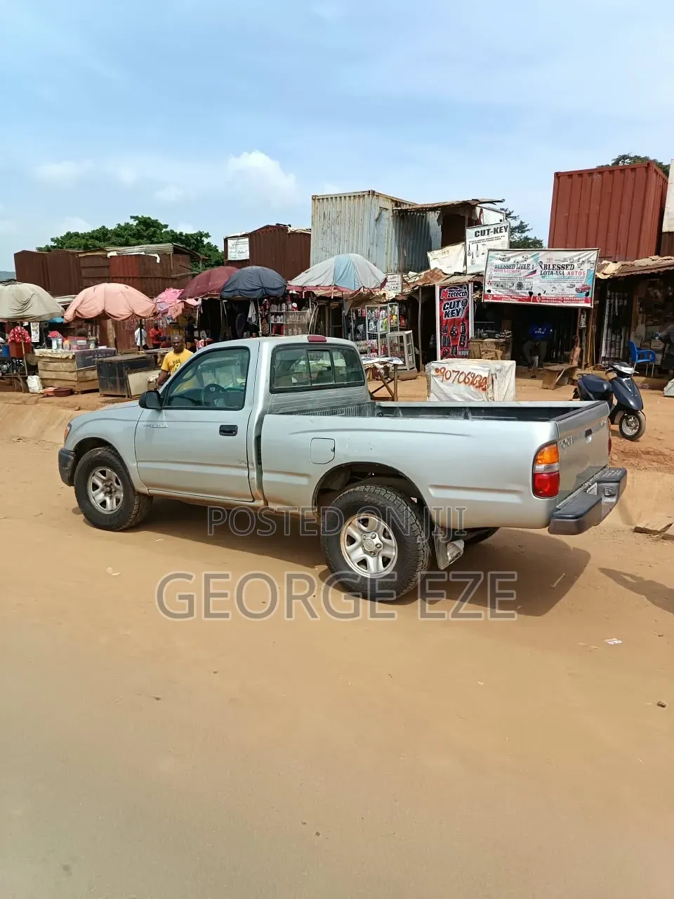 Toyota Tacoma 2004 Silver