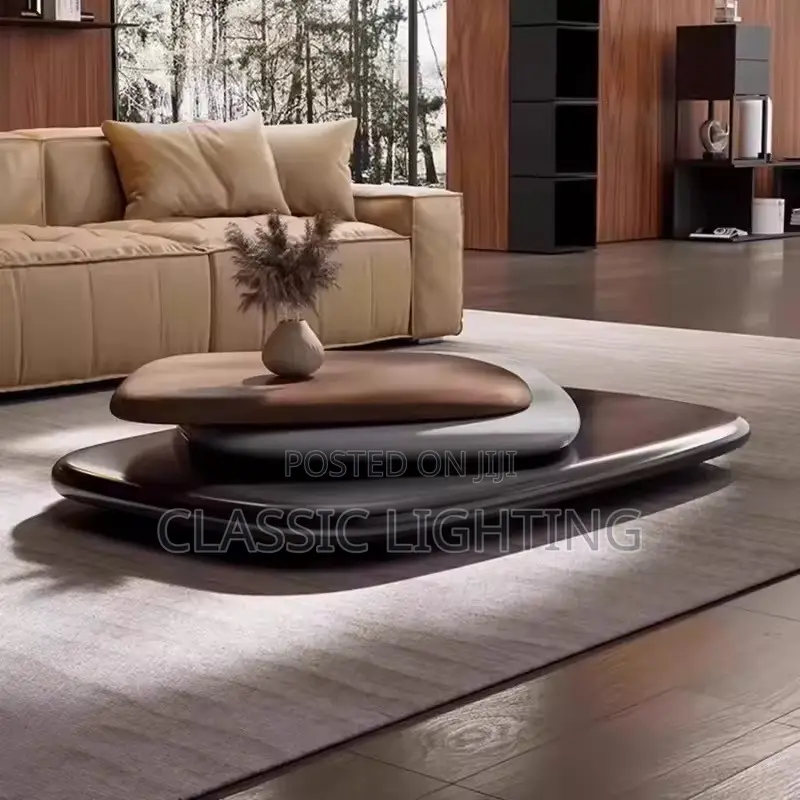 High Quality Rotating Coffee Table, Villa Italian Minimalist Coffee