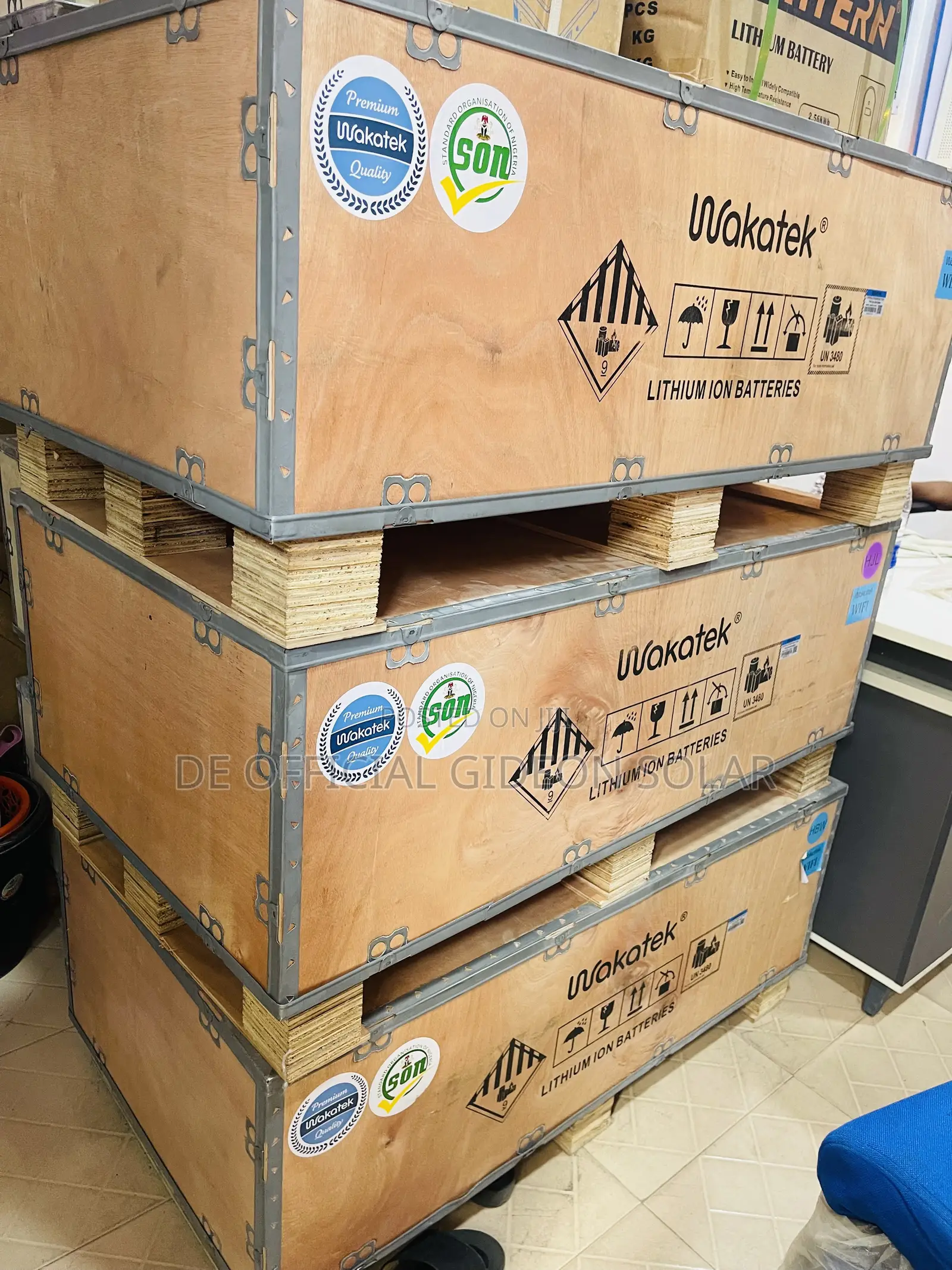 Wakatek 15kwh Lithium Ion Battery With Wifi