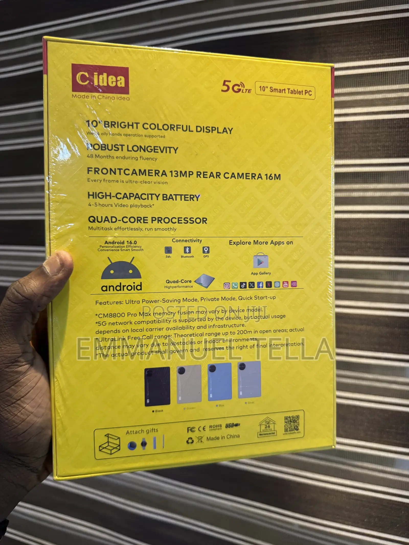 New C idea CM8800 Plus 1 TB