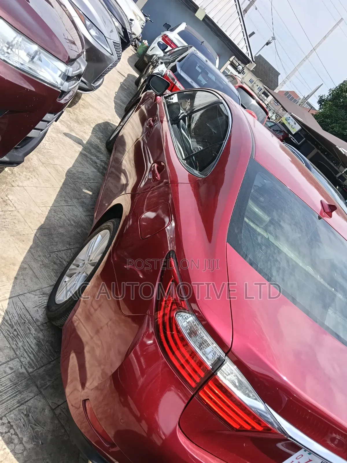 Lexus ES 2014 Red
