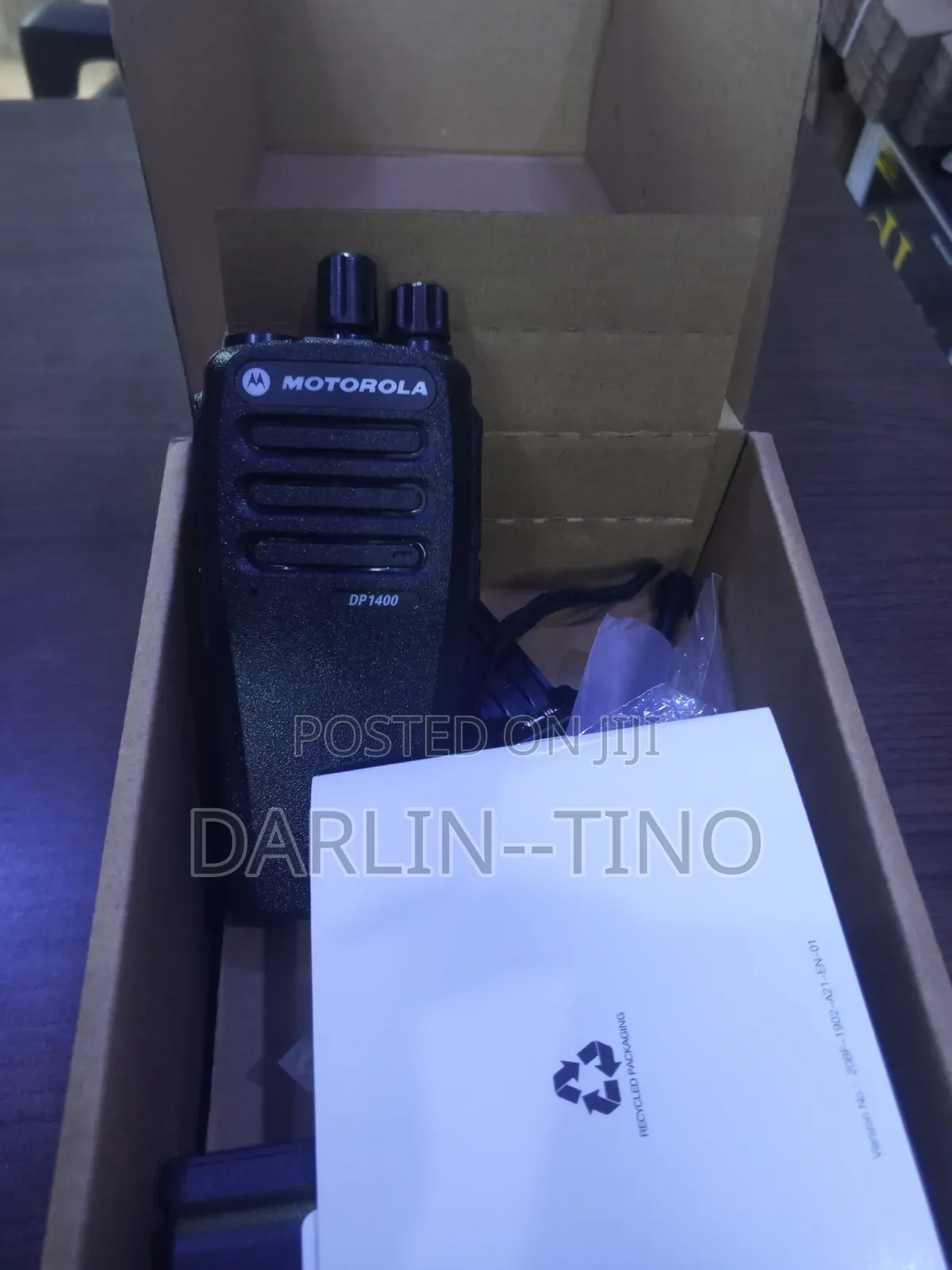 Motorola DP1400 Two-Way Walkie-Talkie Radio.