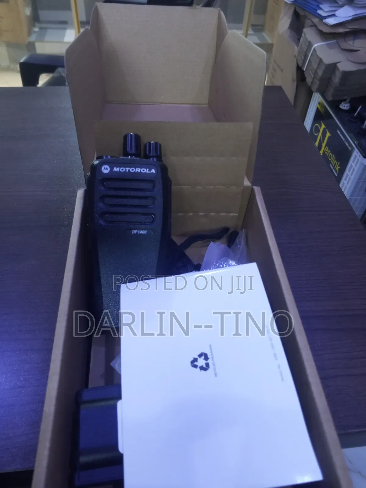Motorola DP1400 Two-Way Walkie-Talkie Radio.