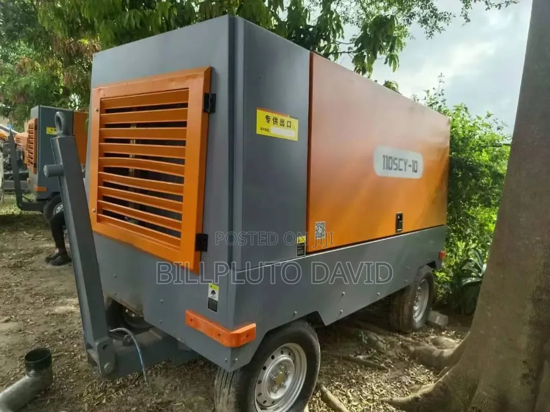 Integrated DTH(Down-the-Hole)surface Drill Rigs Towable Air Compressor