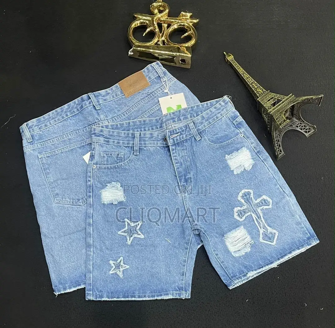 Premium Turkish Graphic & Distressed Denim Jorts