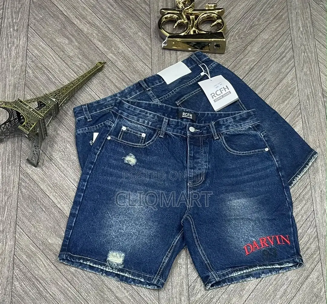 Premium Turkish Graphic & Distressed Denim Jorts