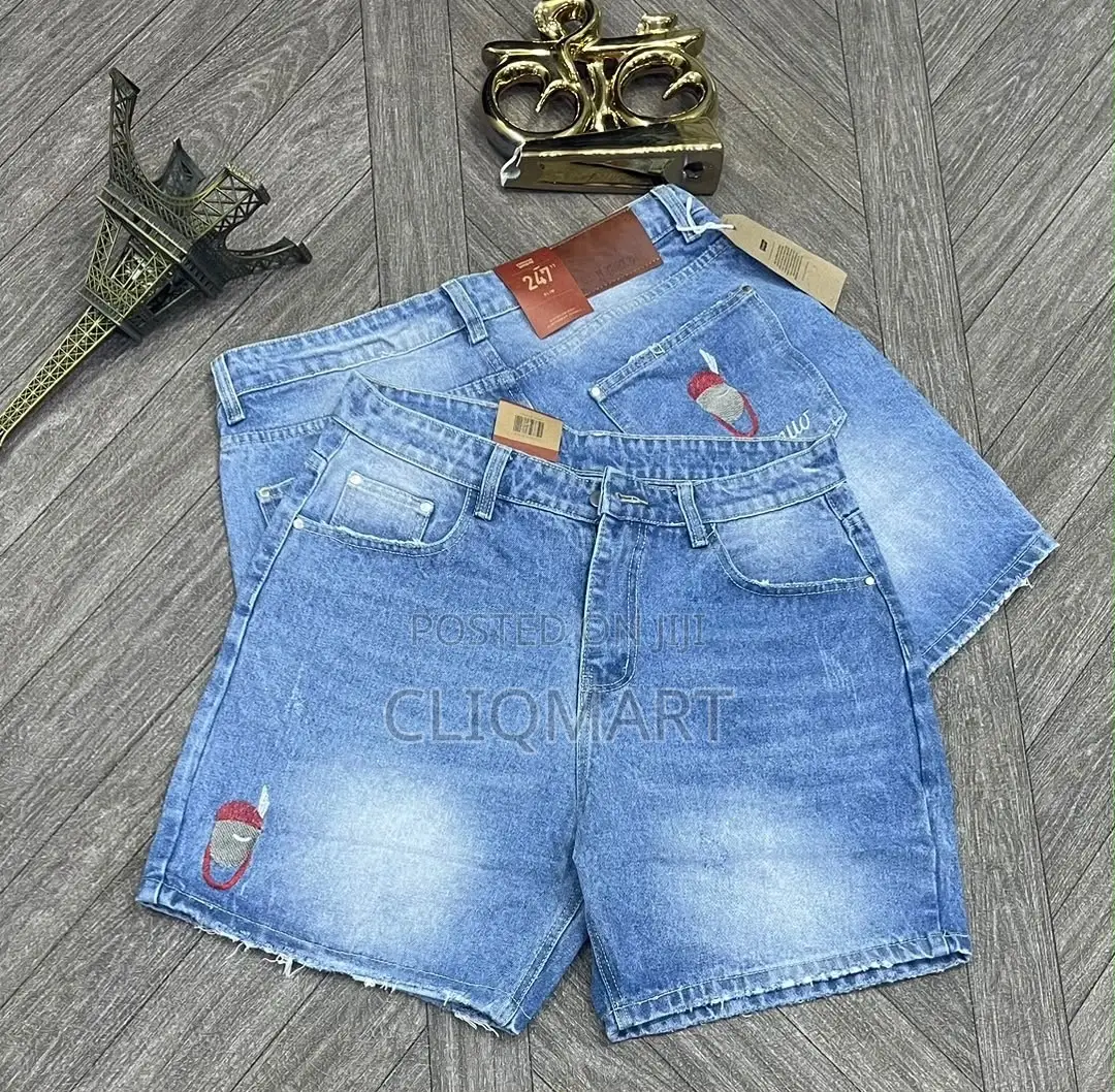 Premium Turkish Graphic & Distressed Denim Jorts