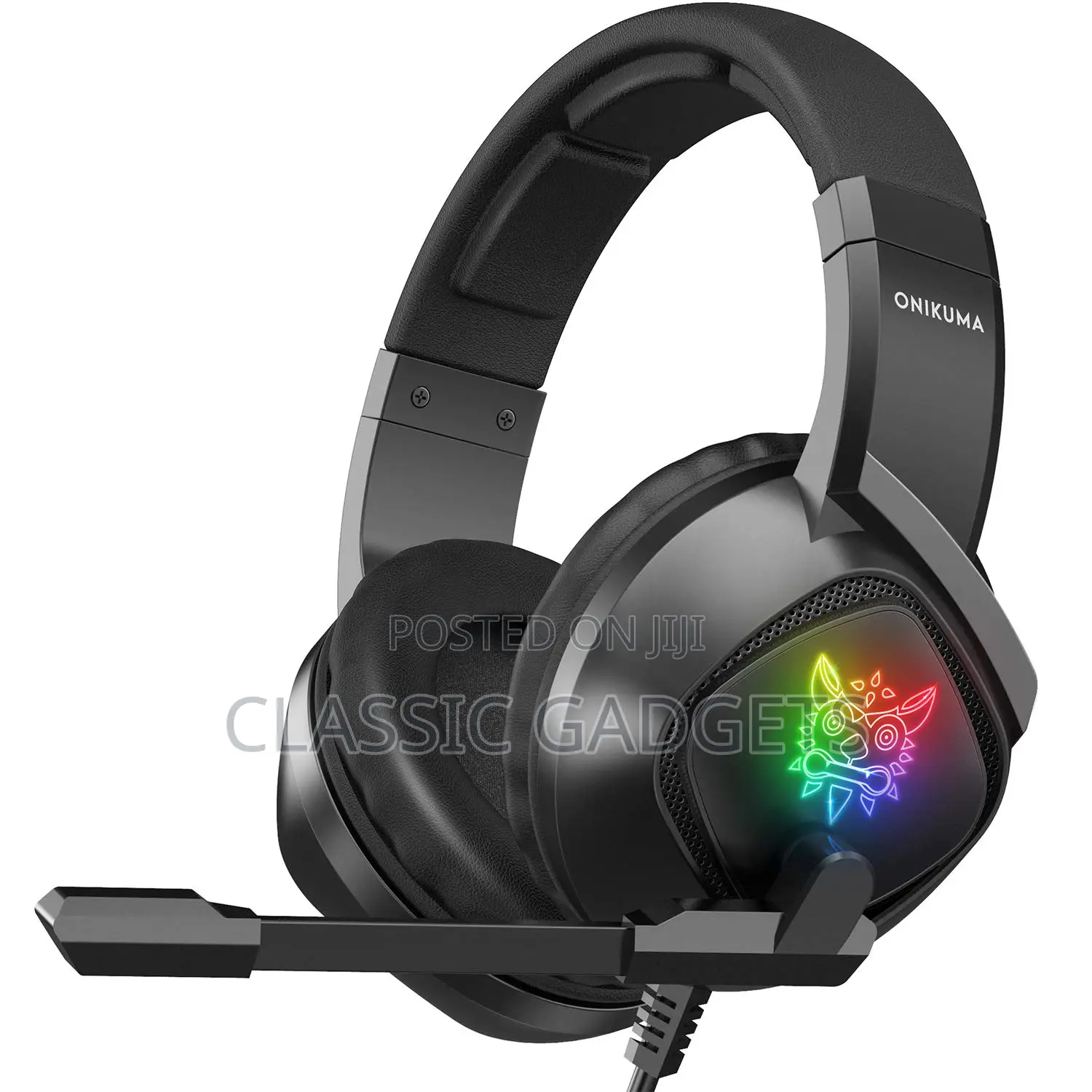 ONIKUMA K19 RGB Wired Stereo Gaming Headset With Noise Cancellation