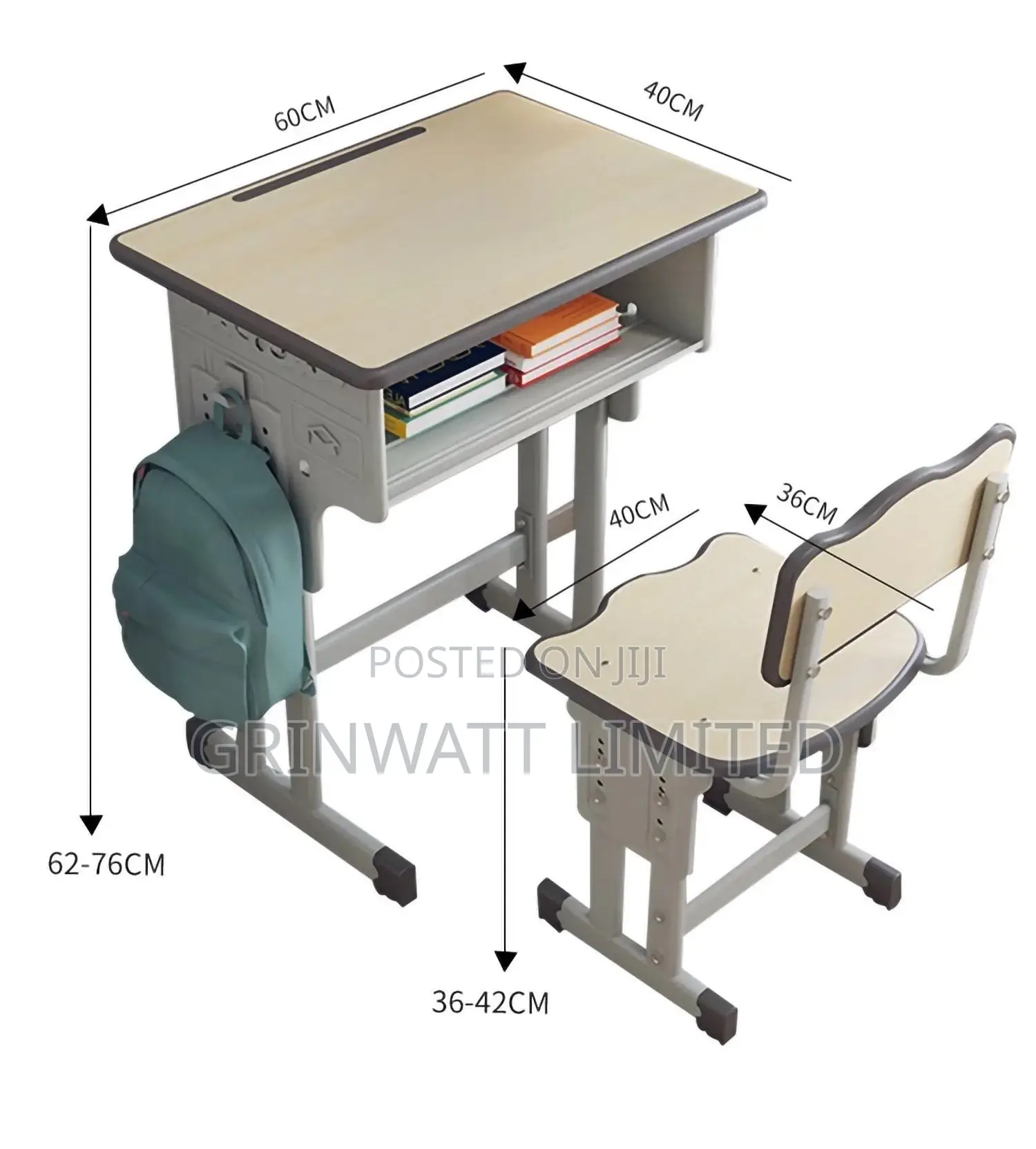 Adjustable Chair and Desk Original