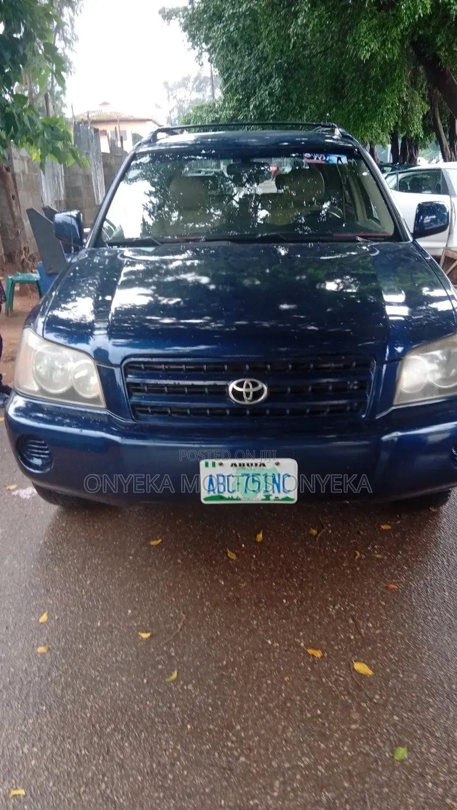 Toyota Highlander Limited V6 2005 Blue