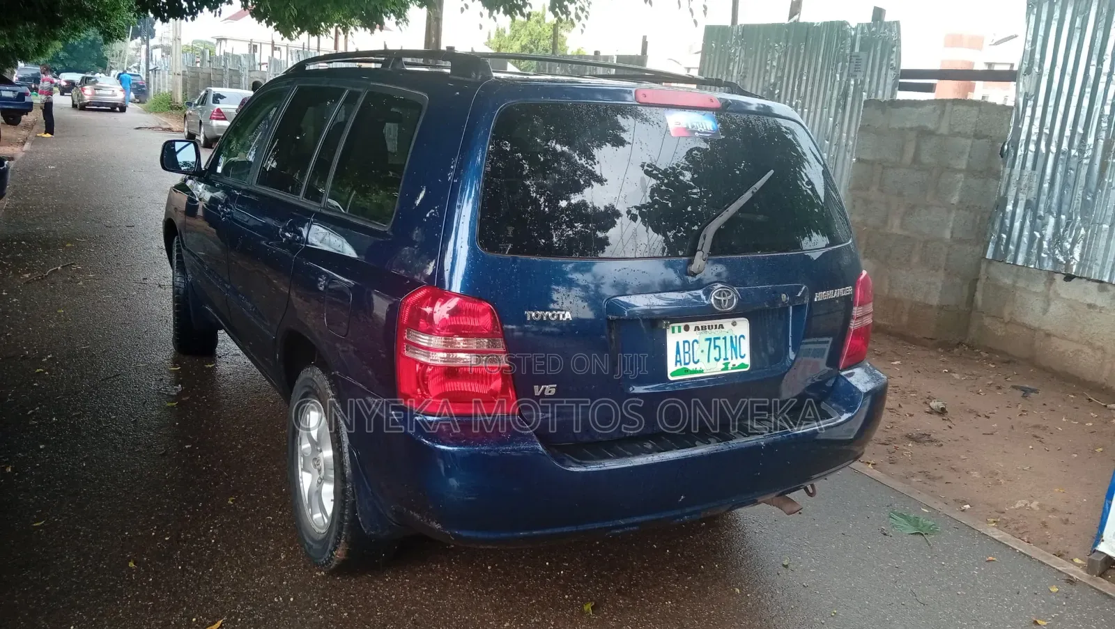 Toyota Highlander Limited V6 2005 Blue
