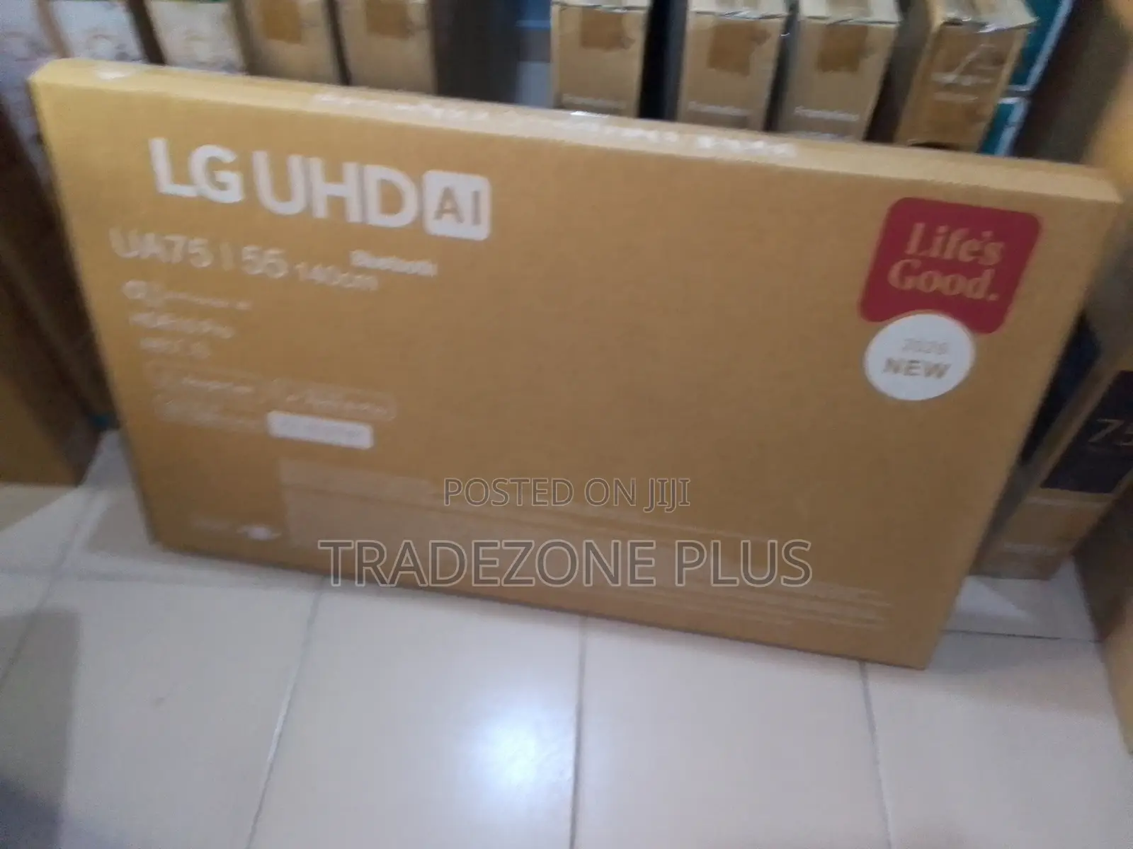 LG 55 Inch UA75 UHD 4K Smart TV at a Great Price