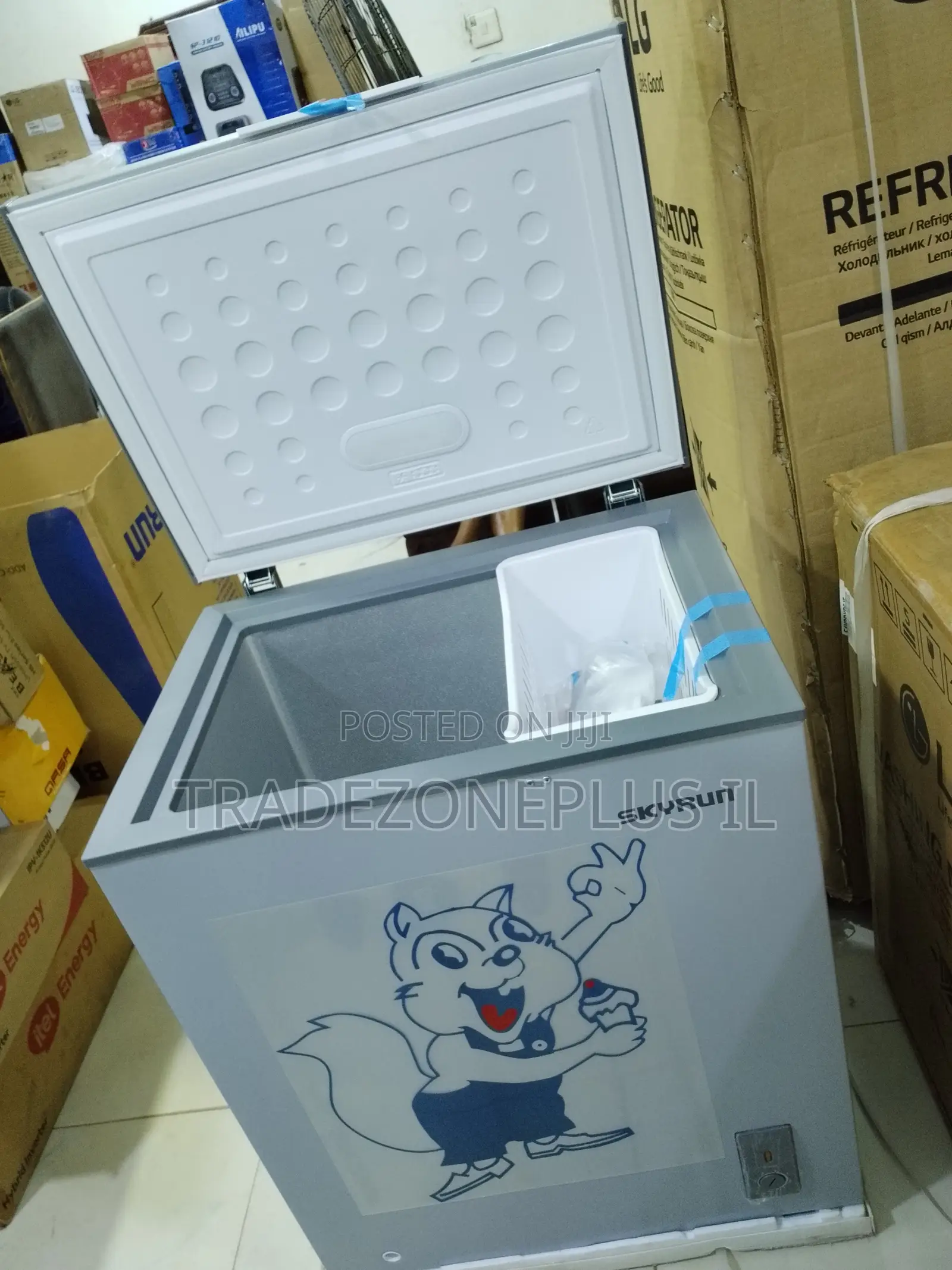 SKYRUN BD-180AI 145L Freezer for Frozen Supplies