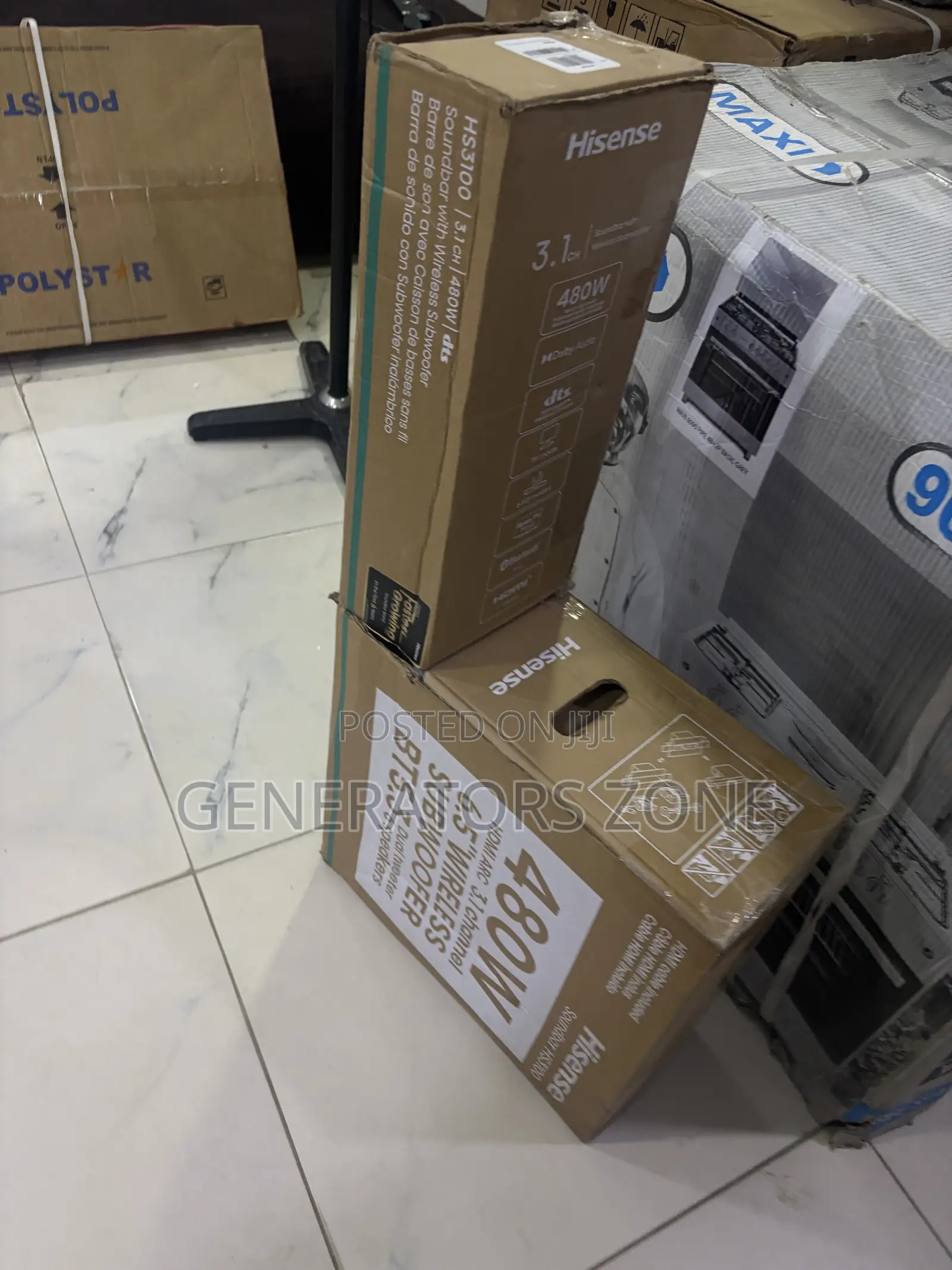 Hisense HS3100 480W Premium Home Entertainment Soundbar