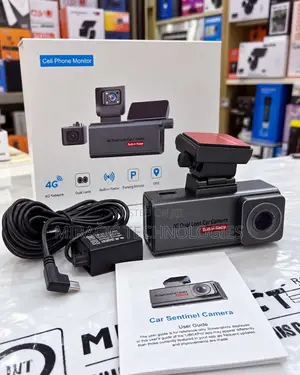 Car Dashcam 4G Camera With App Remote View