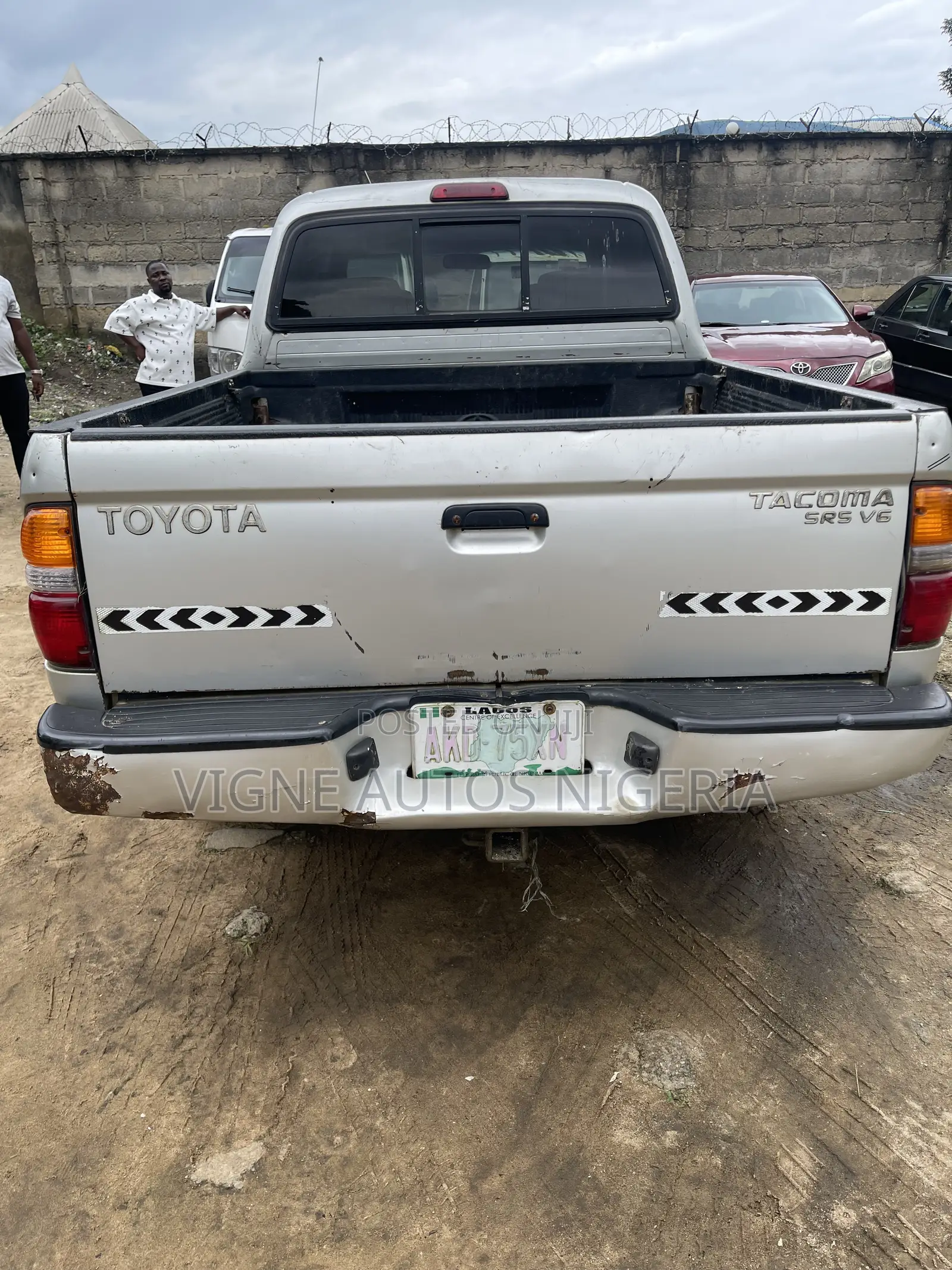 Toyota Tacoma Double Cab V6 4WD 2004 Gray