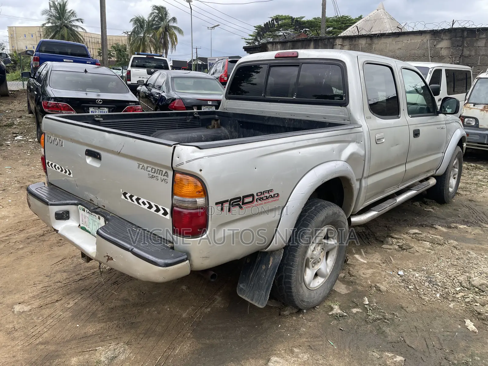 Toyota Tacoma Double Cab V6 4WD 2004 Gray