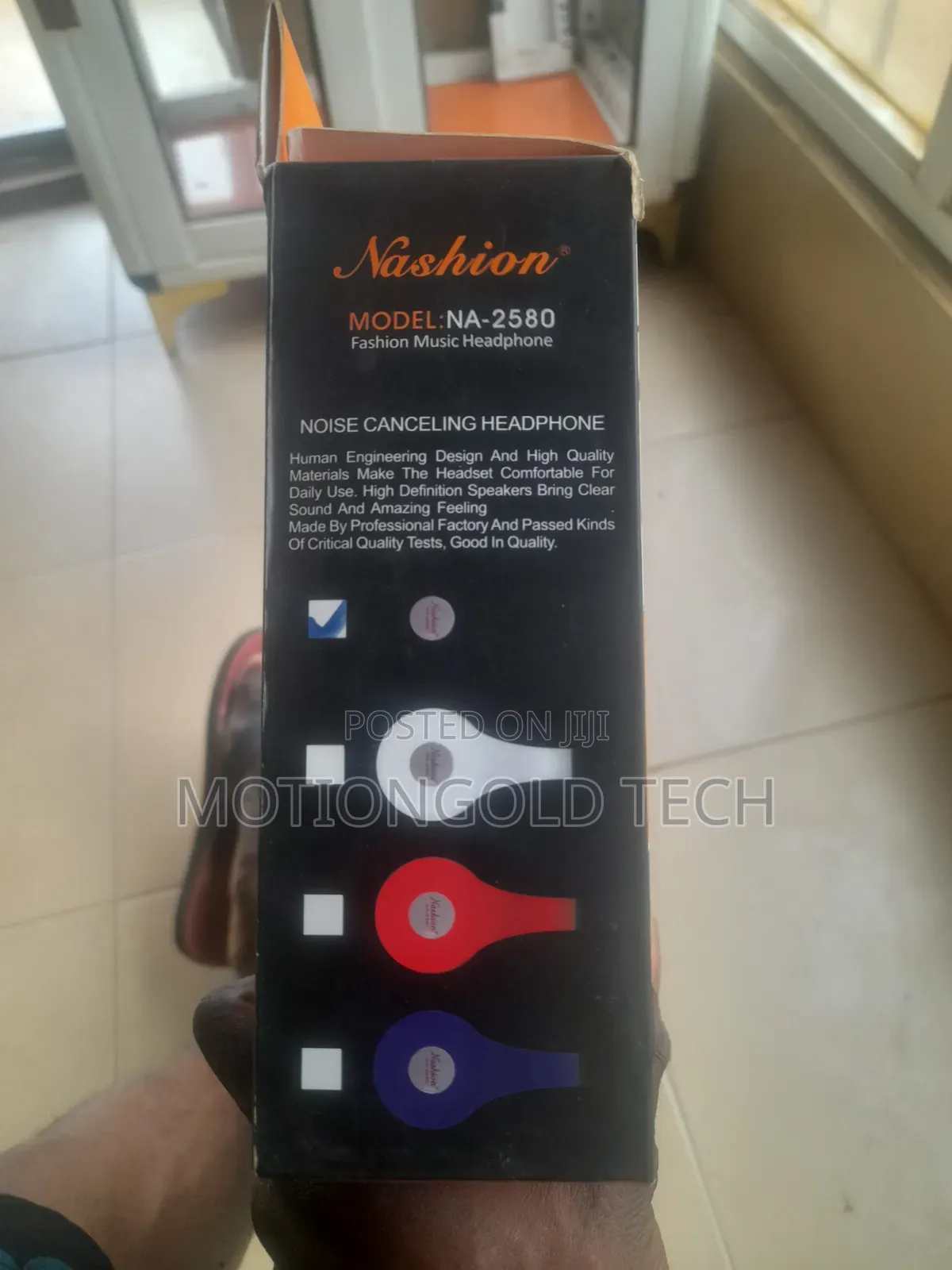Nashion Fashion Music Heaphone