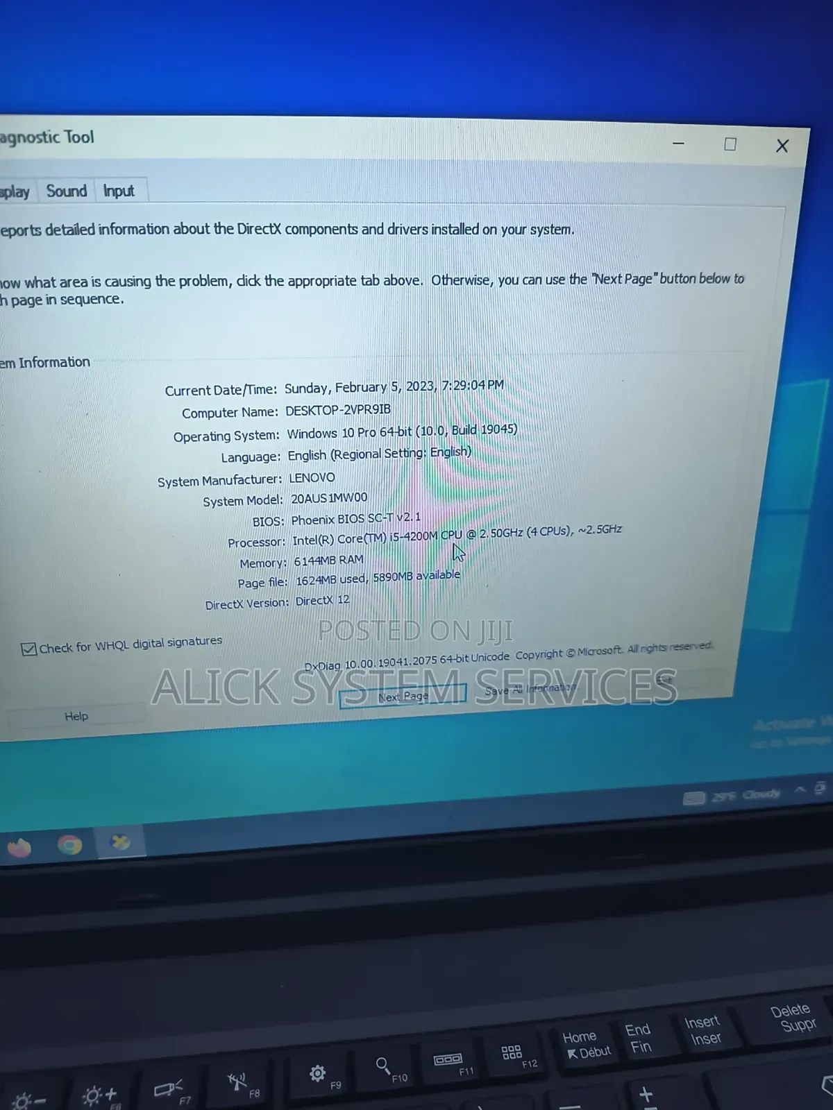Laptop Lenovo ThinkPad T540p 8GB Intel Core 5 HDD 500GB