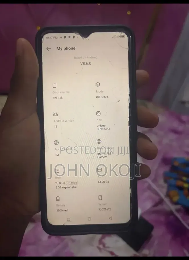 Itel S18 Pro 64 GB Blue