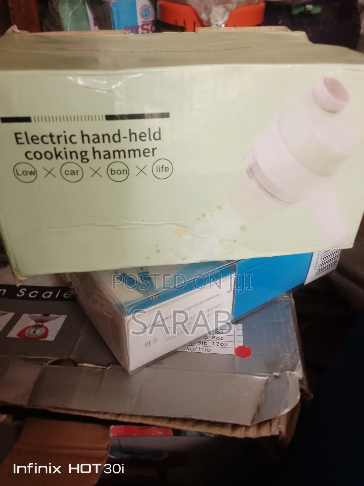 Electric Hand_held Cooking Hammer