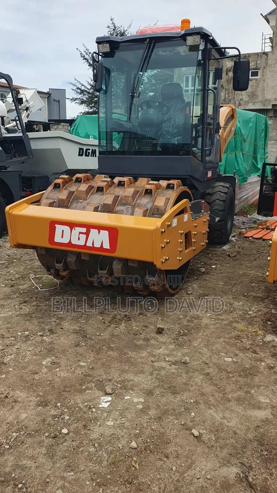 DGM R-5000e Mobile Drum Roller